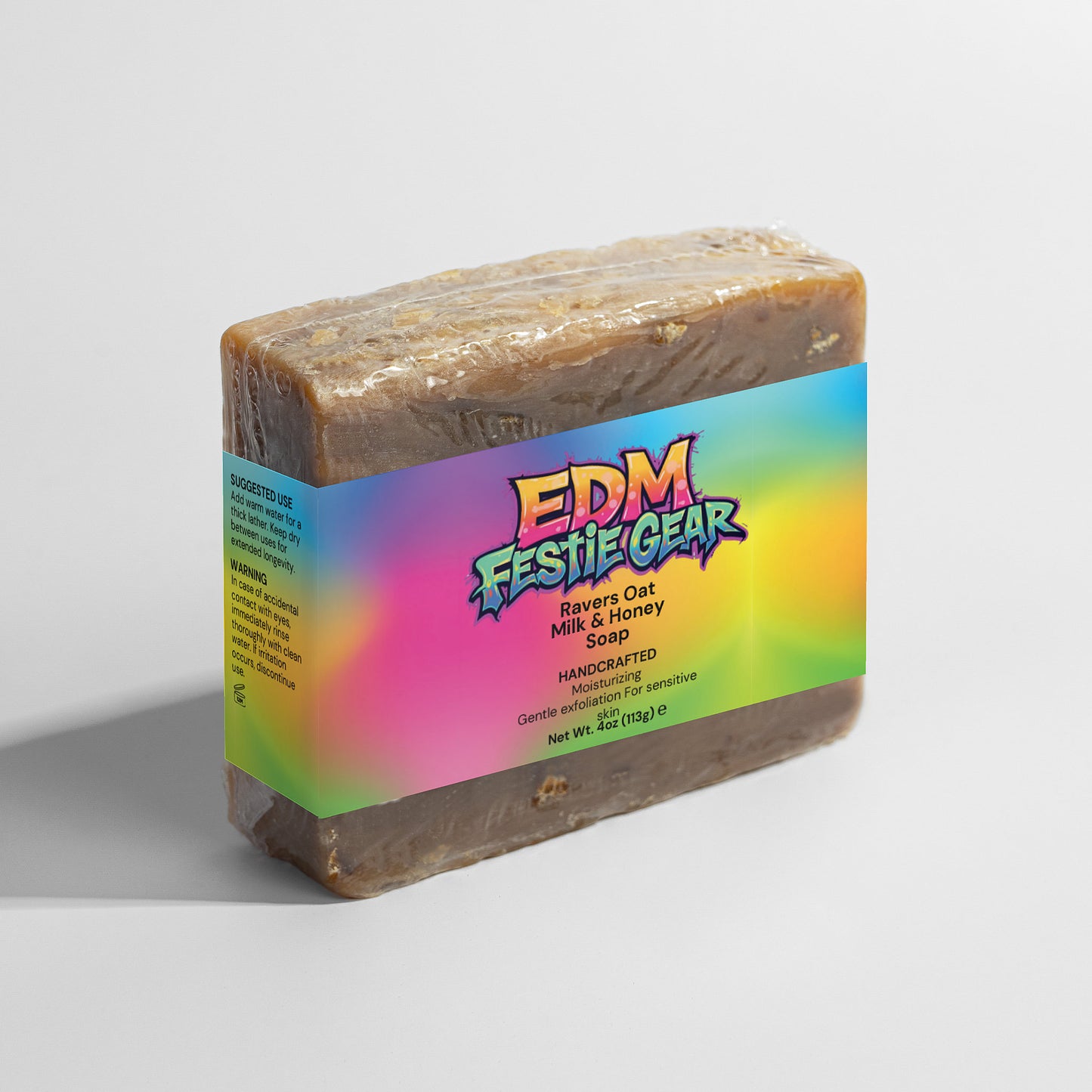 Ravers Oat Milk Honey Soap - Essential for Festival Vibes