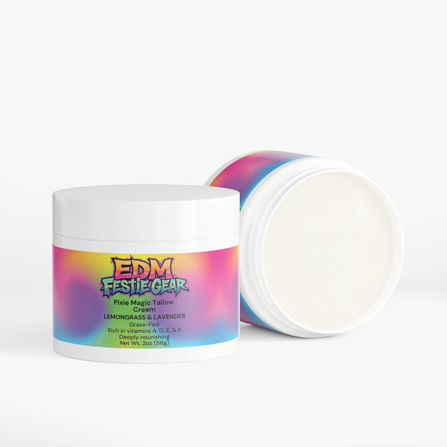 Pixie Magic Tallow Cream - Lemongrass & Lavender for Rave Ready Skin