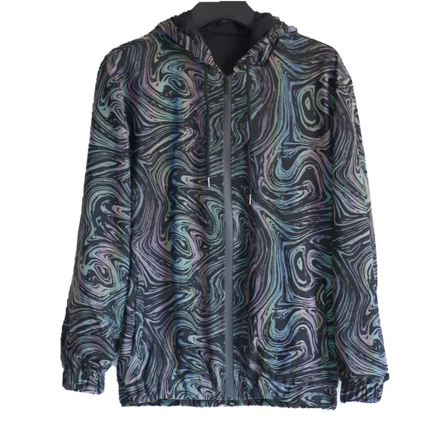 Reflective Rave Coat for EDM Festivals