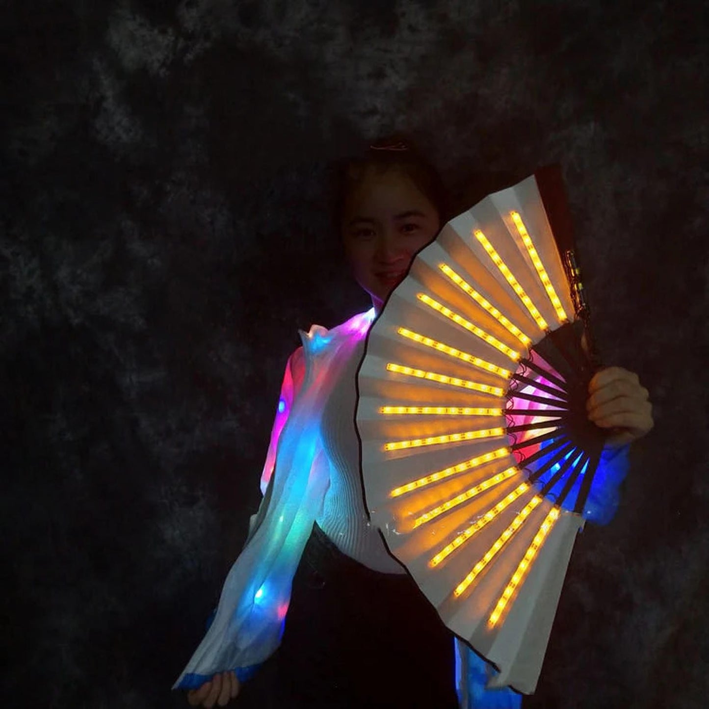 LED Fan For EDM Music Festivals And Raves