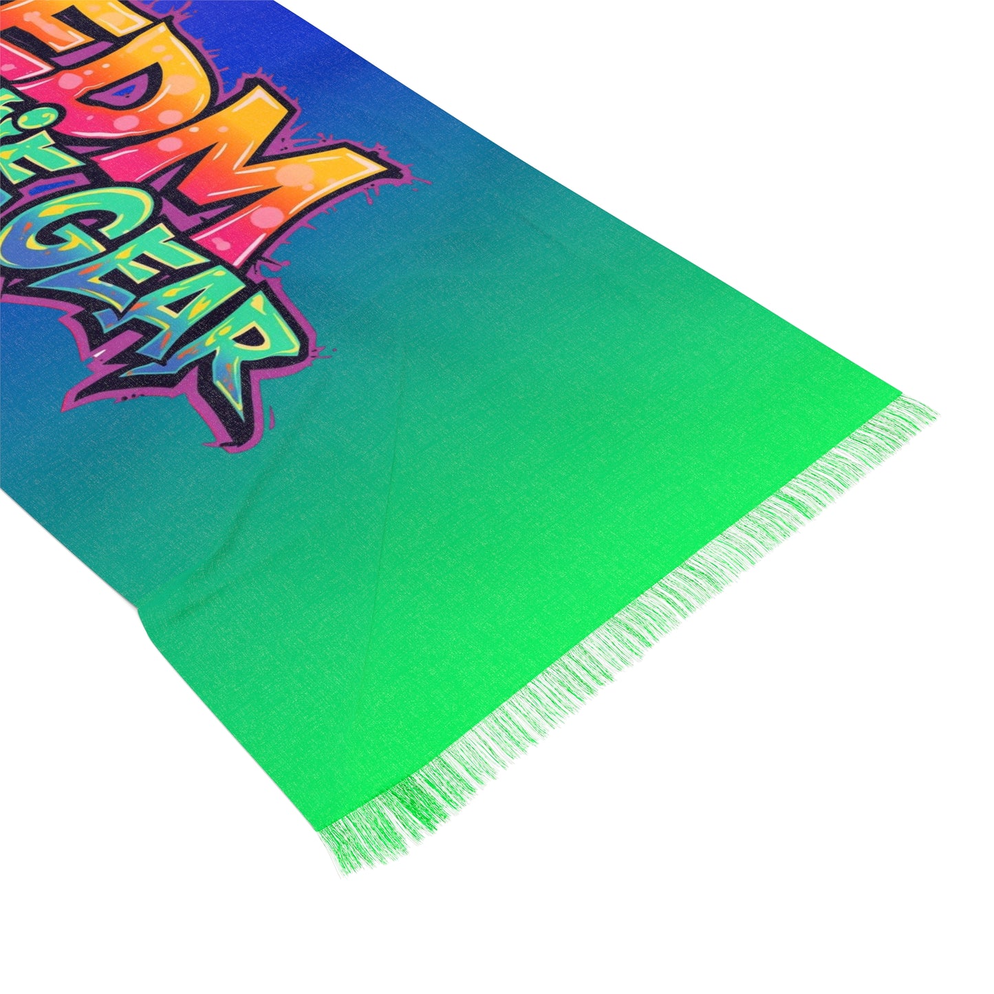 Neon Rave Festival Scarf — Bright and Lightweight EDM Accessory