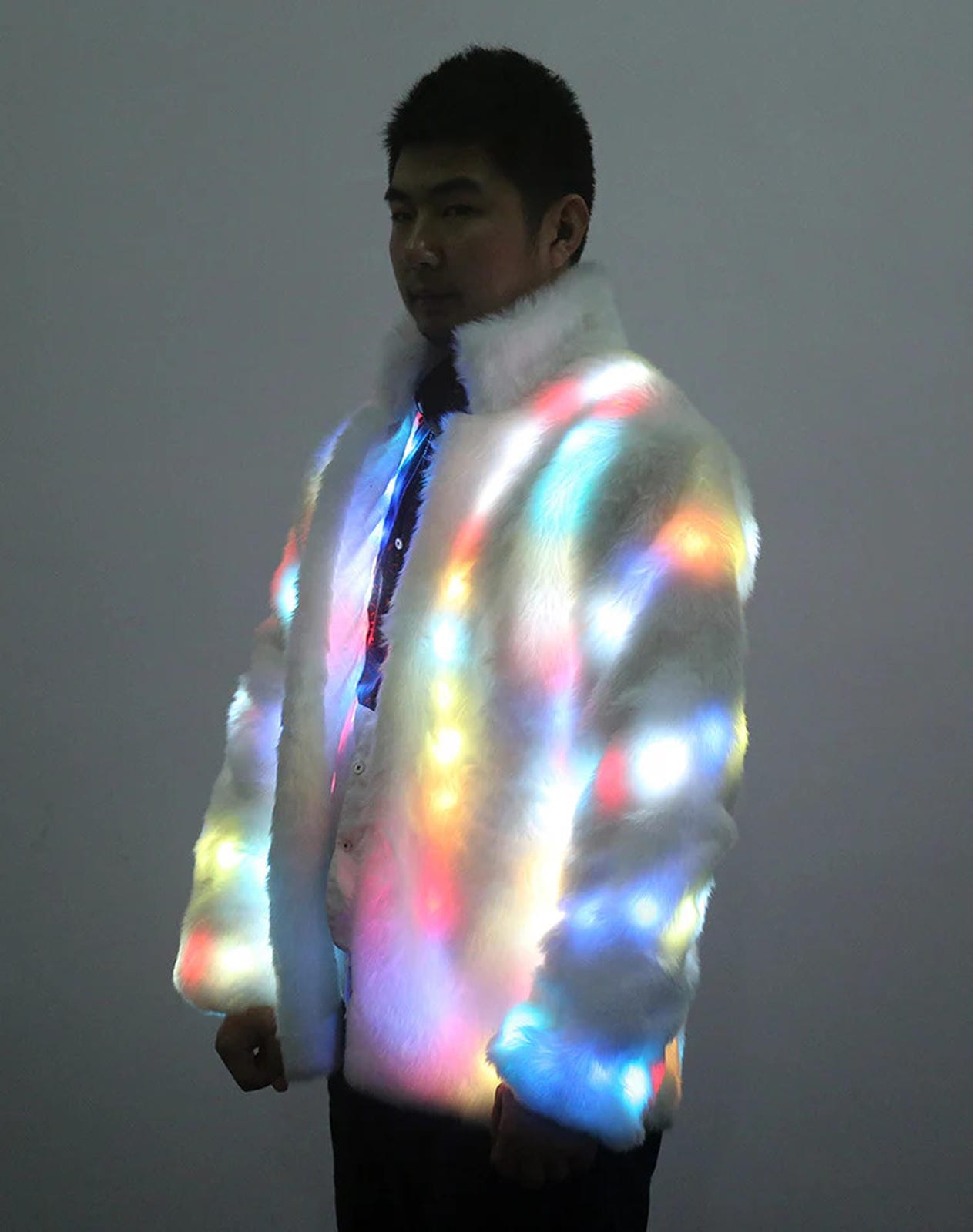 Colorful LED Lighting Clothes Jacket