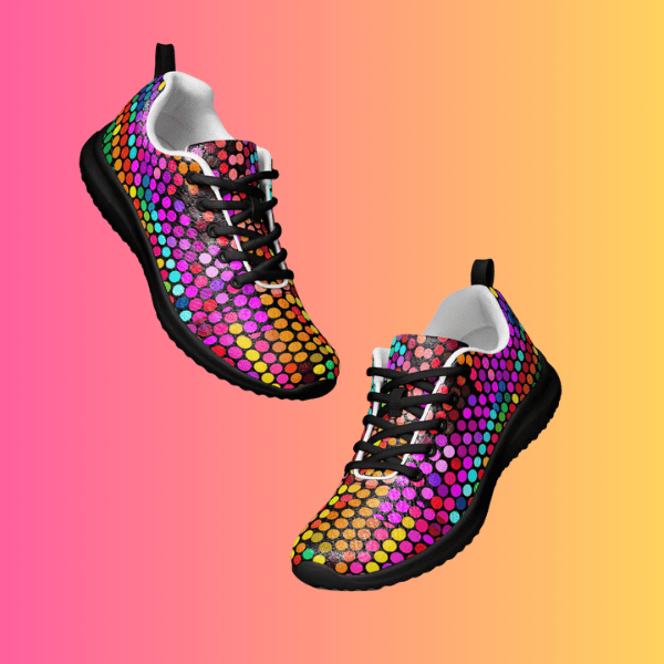 Men’s Playful Athletic Shoes for EDM Festivals