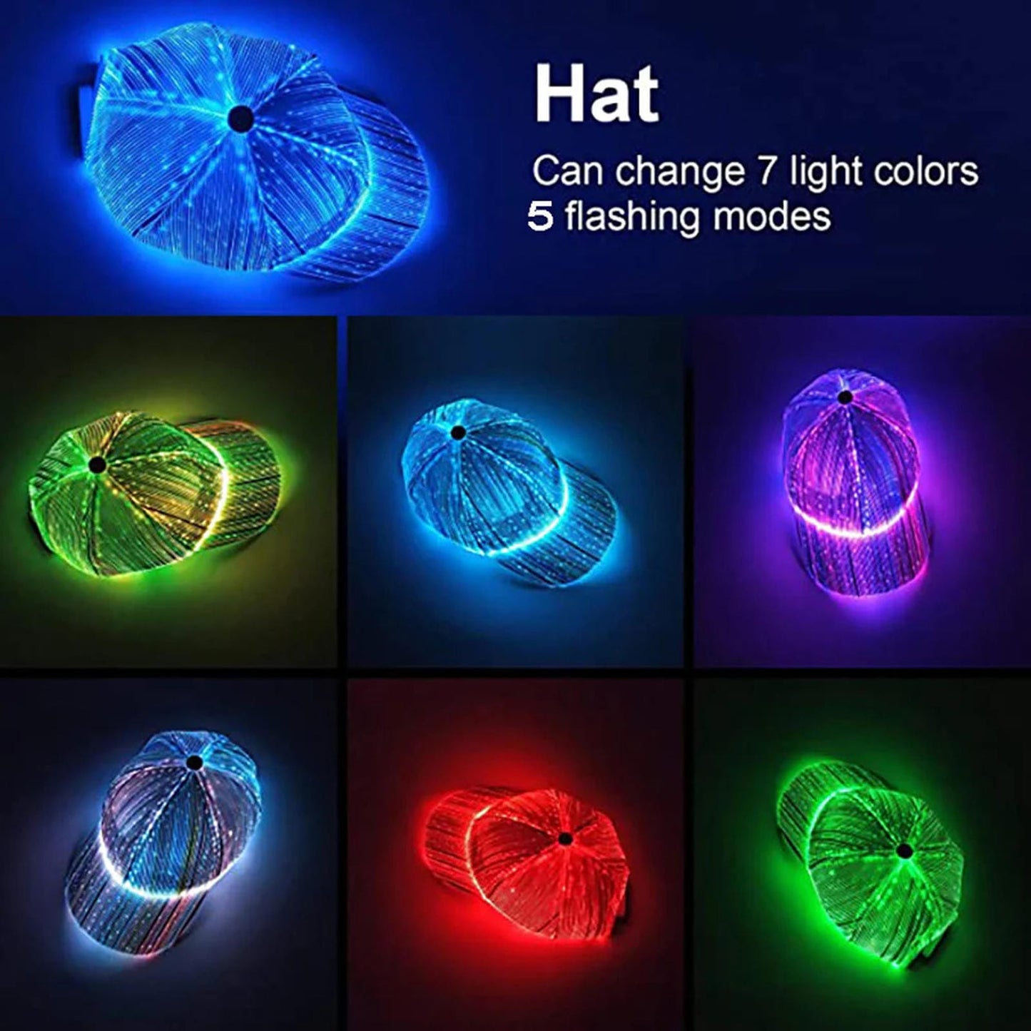 Rave LED Hat For Festivals