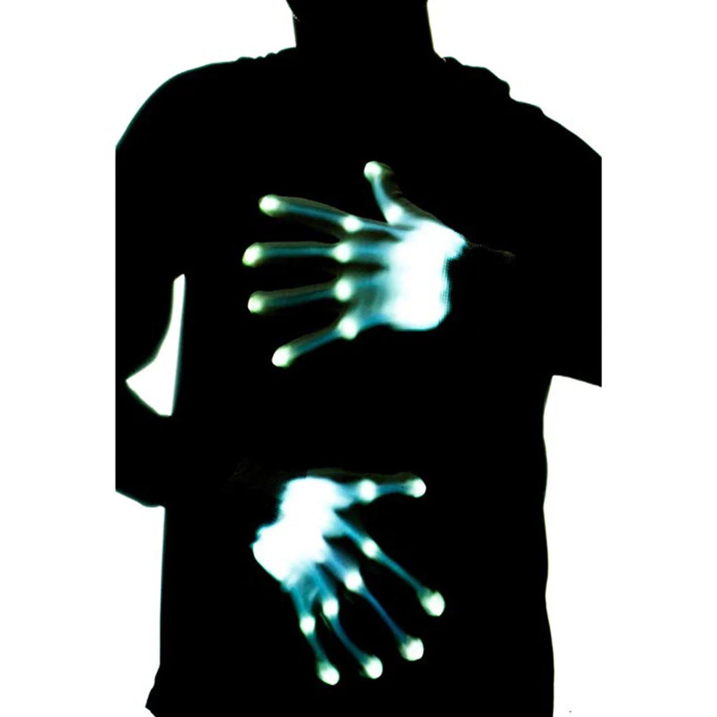 LED Gloves For Raves And EDM Music Festivals