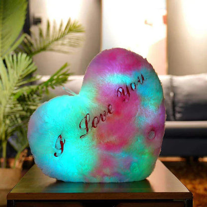 Glow Pillow Plush Toy for EDM Festivals and Raves