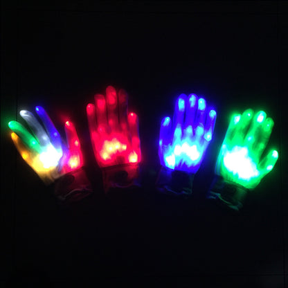 LED Gloves For Raves And EDM Music Festivals