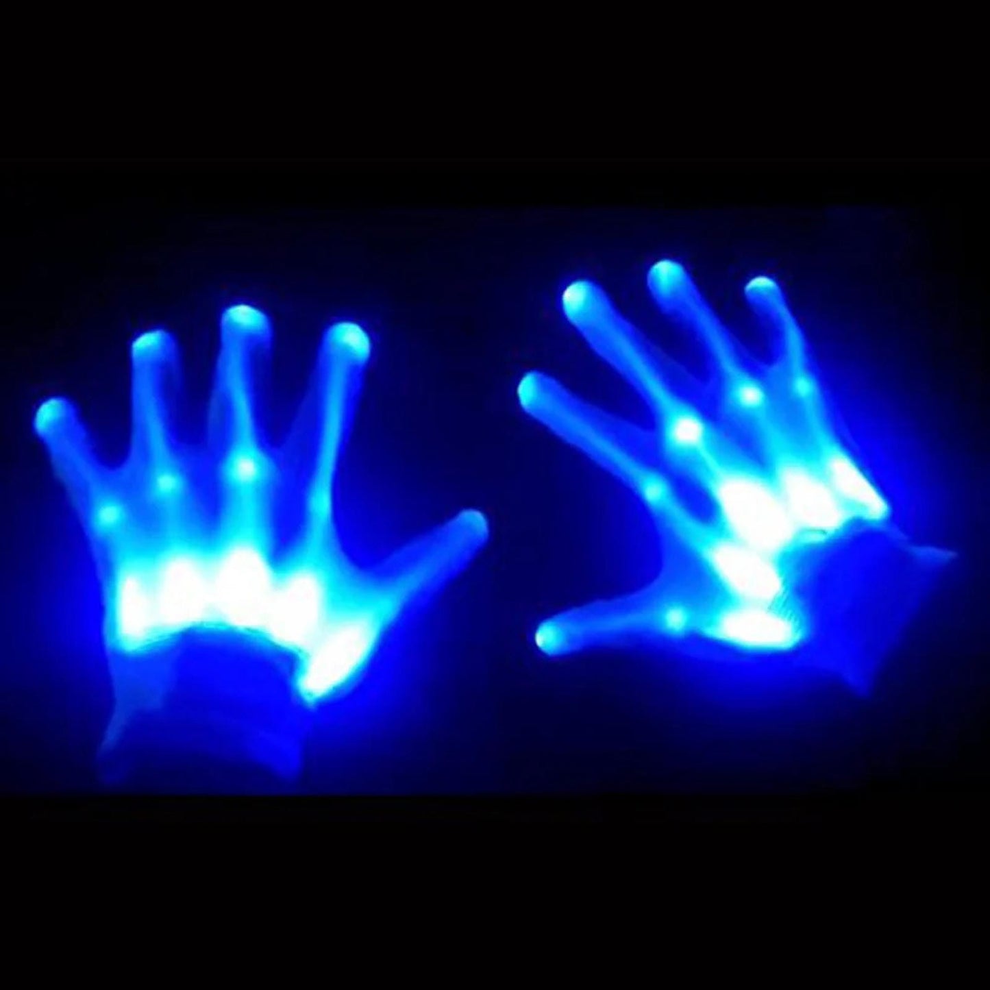 LED Gloves For Raves And EDM Music Festivals