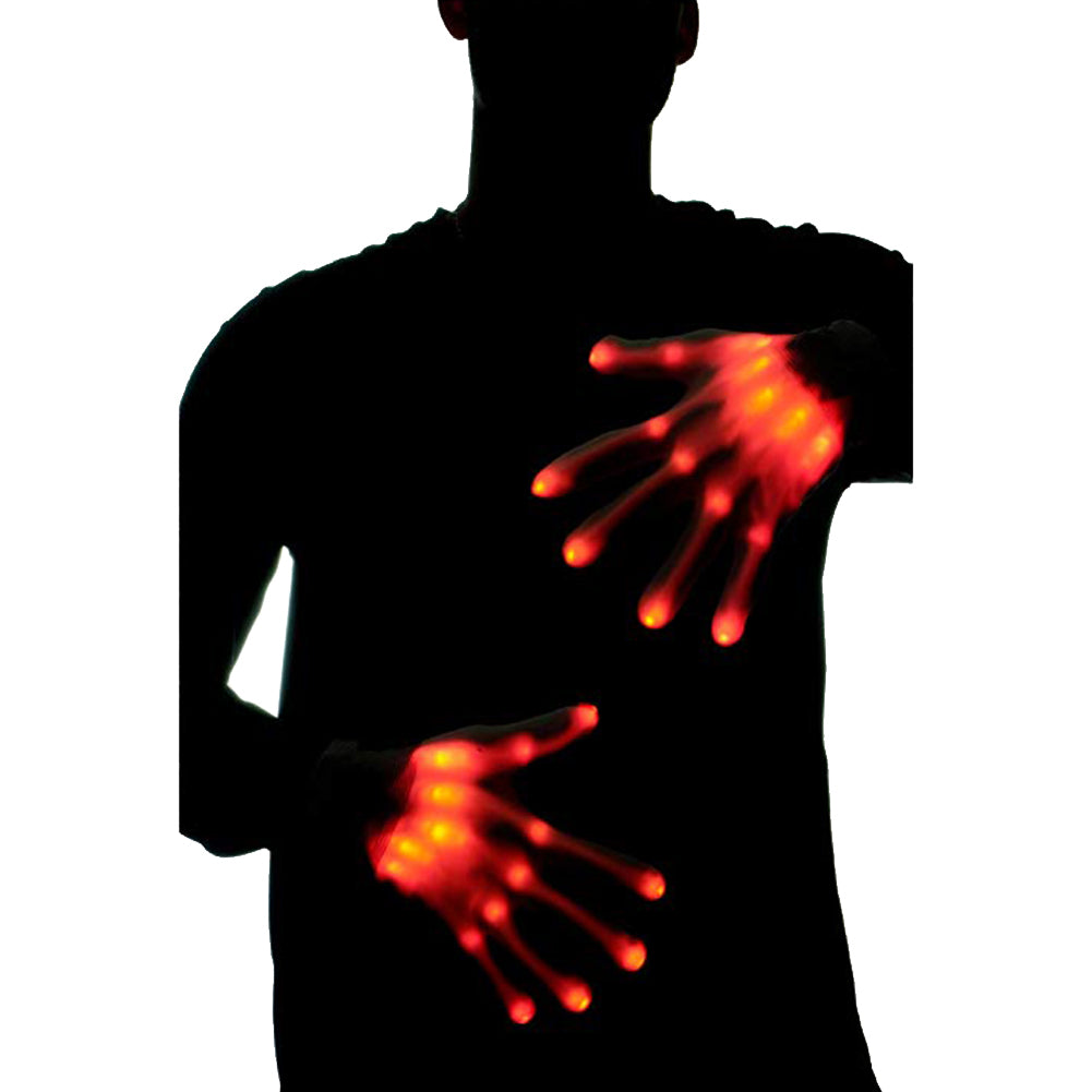 LED Gloves For Raves And EDM Music Festivals
