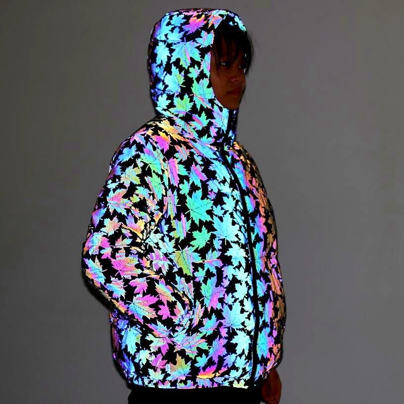 EDM Festival Reflective Jacket for Rave Enthusiasts