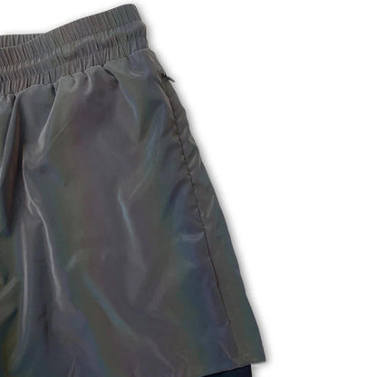 Festival Reflective Shorts for EDM Raves - Bold, Stylish, and Comfortable