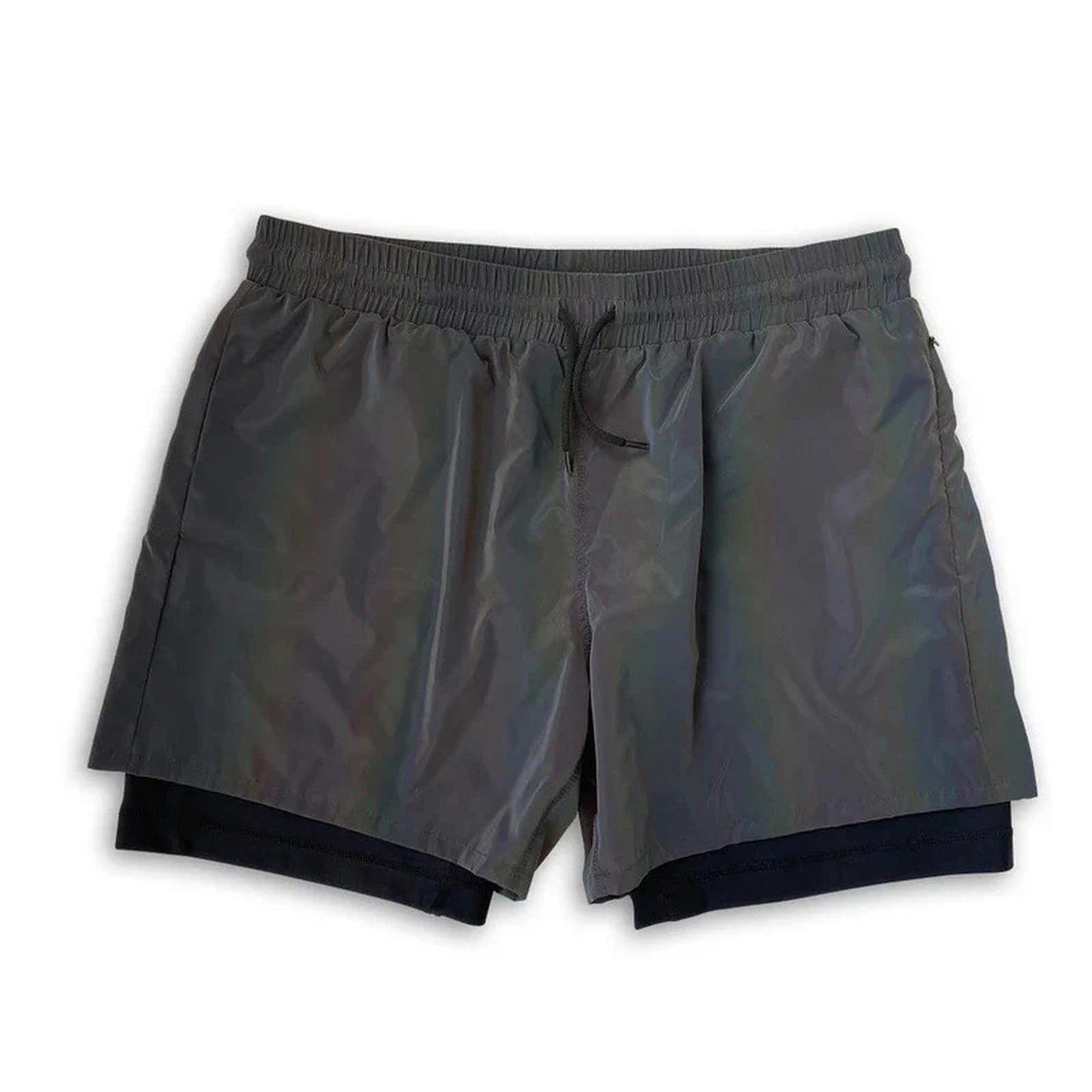 Festival Reflective Shorts for EDM Raves - Bold, Stylish, and Comfortable