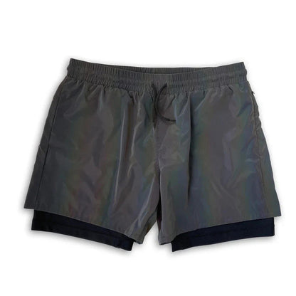 Festival Reflective Shorts for EDM Raves - Bold, Stylish, and Comfortable