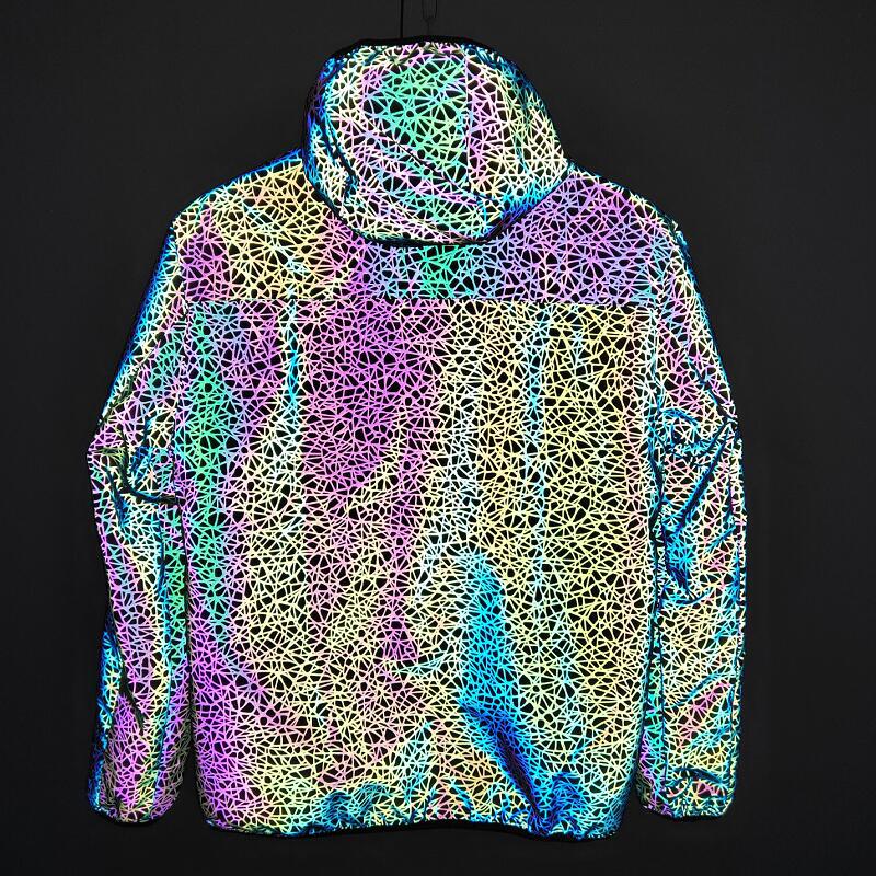 Reflective Rave Festival Pants for EDM Lovers