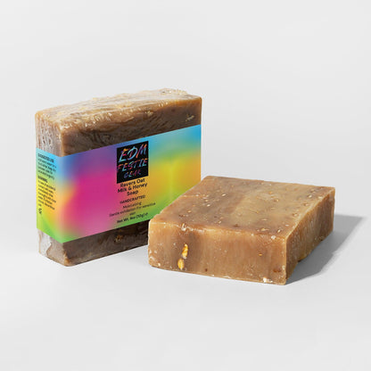 Ravers Oat Milk Honey Soap - Nourishing Festival Essential