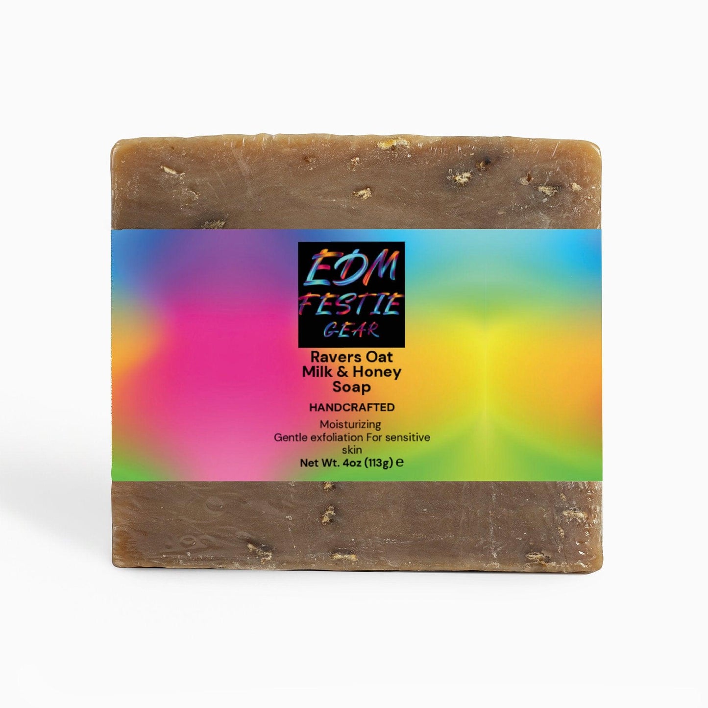 Ravers Oat Milk Honey Soap - Nourishing Festival Essential