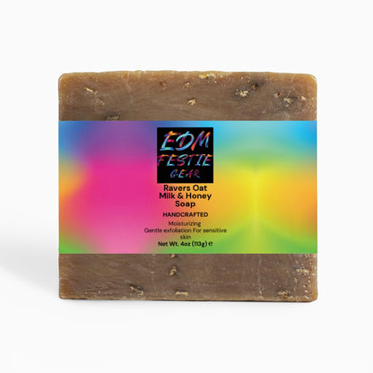 Ravers Oat Milk Honey Soap - Nourishing Festival Essential