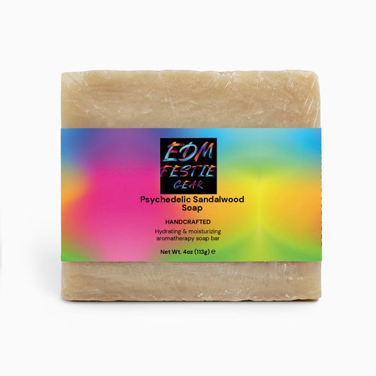 Psychedelic Sandalwood Soap for Ravers