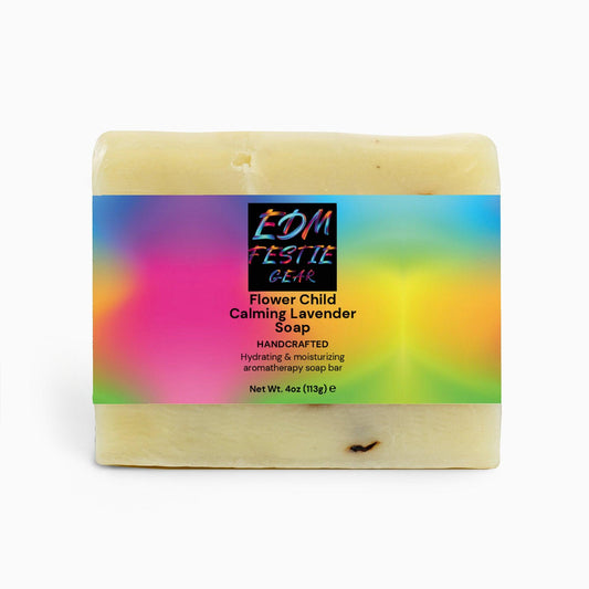 Flower Child Calming Lavender Soap - Perfect for Festival Goers