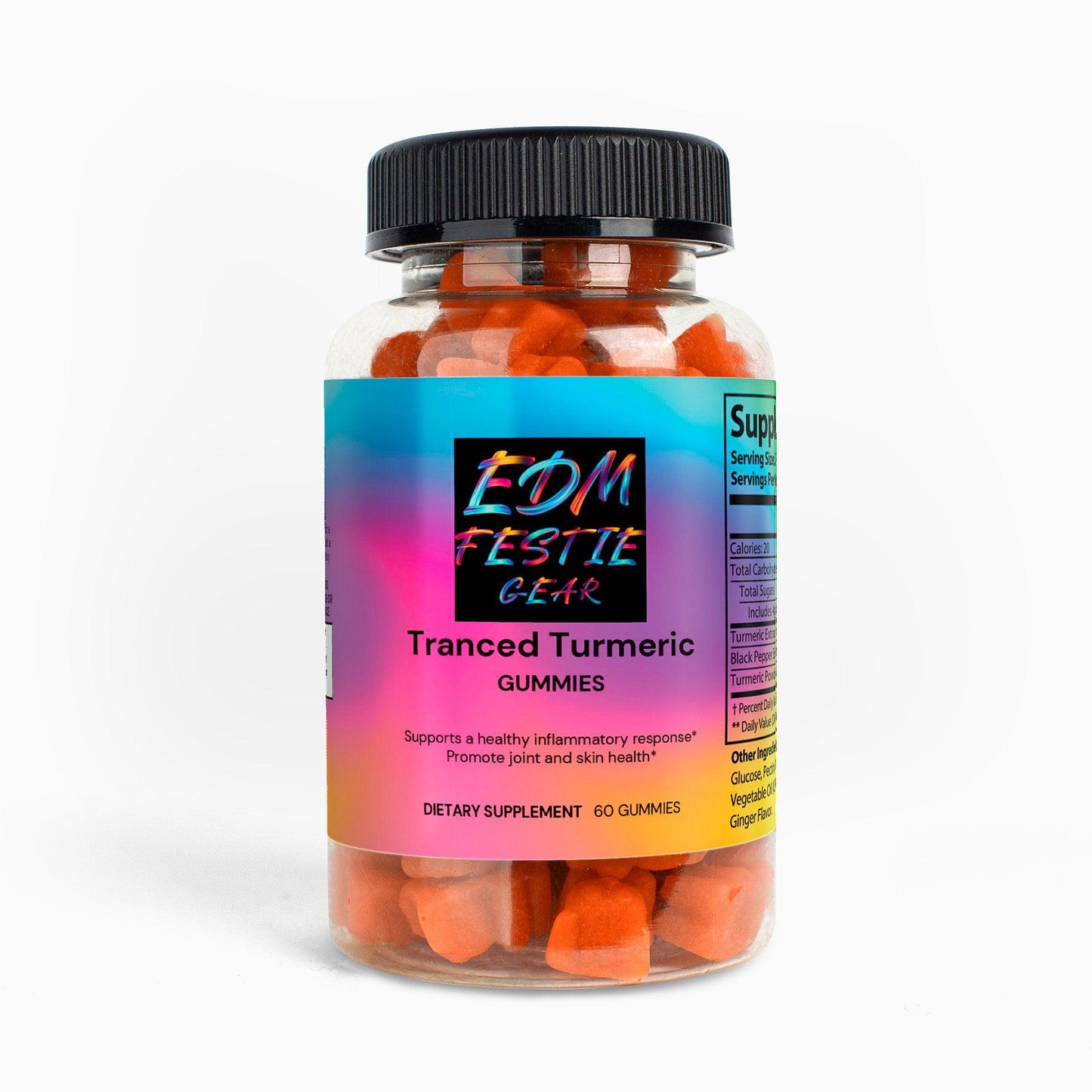 Tranced Turmeric Party Gummies - Energy & Recovery