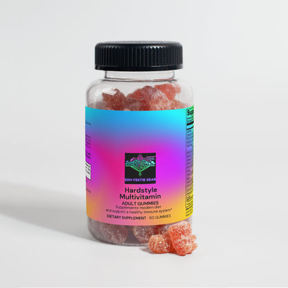 Hardstyle Multivitamin Bear Gummies for EDM Lovers