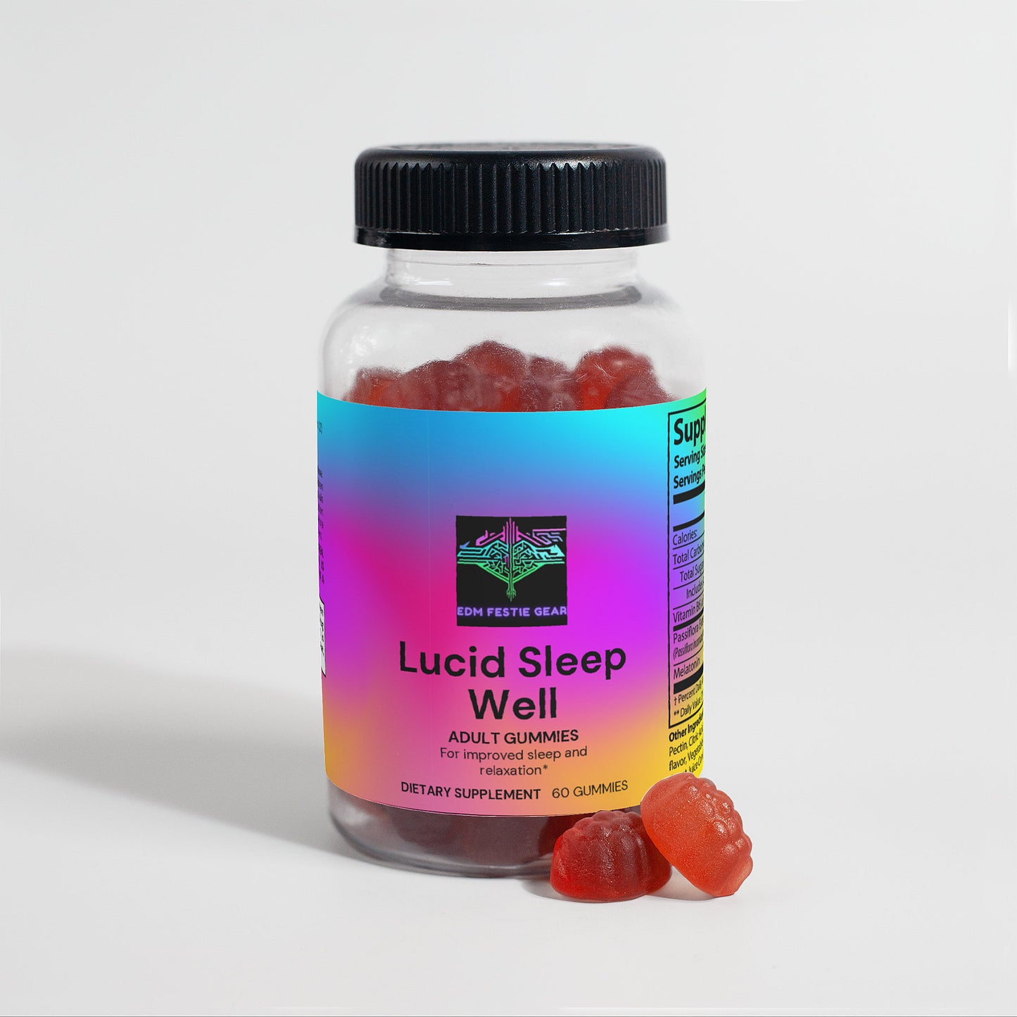 Lucid Sleep Well Gummies - Passion Fruit Flavor