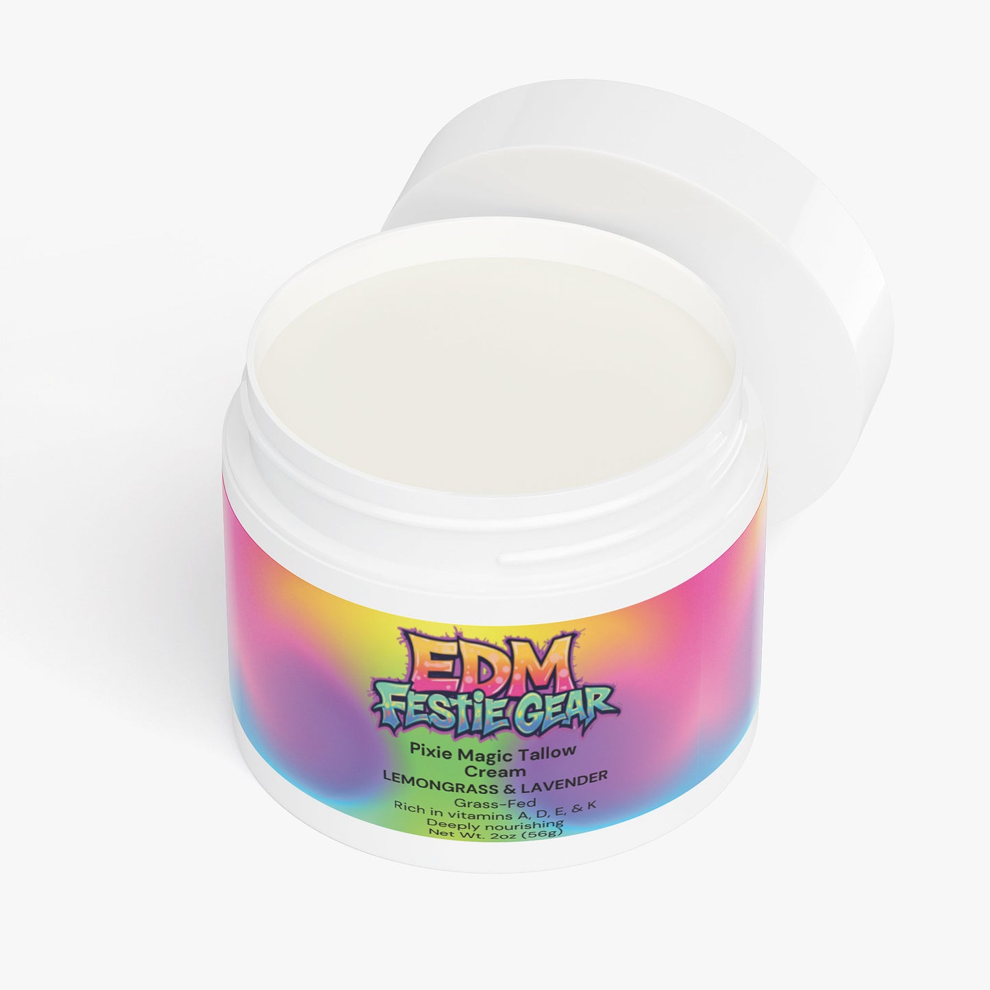 Pixie Magic Tallow Cream - Lemongrass & Lavender for Rave Ready Skin