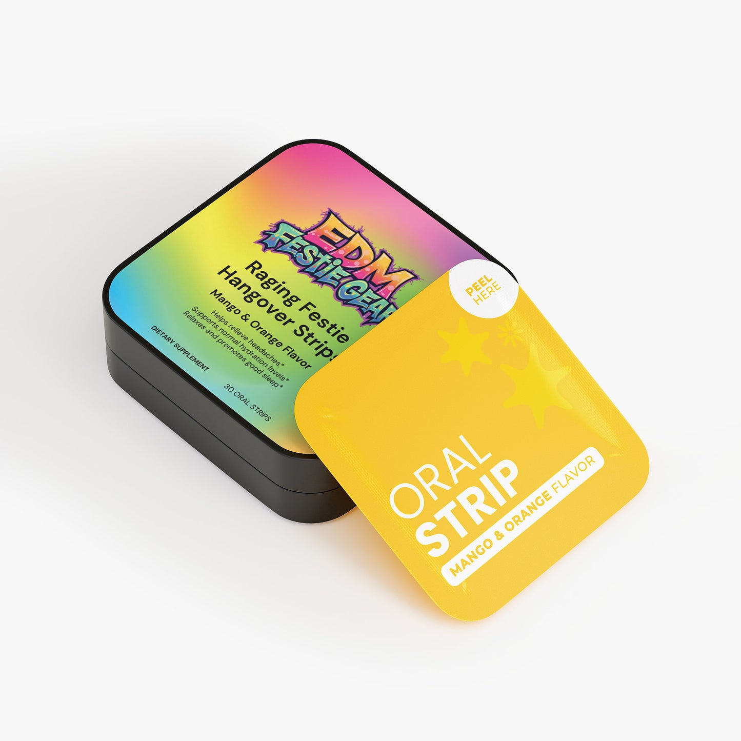 Raging Festie Hangover Recovery Strips - EDM Party Essentials
