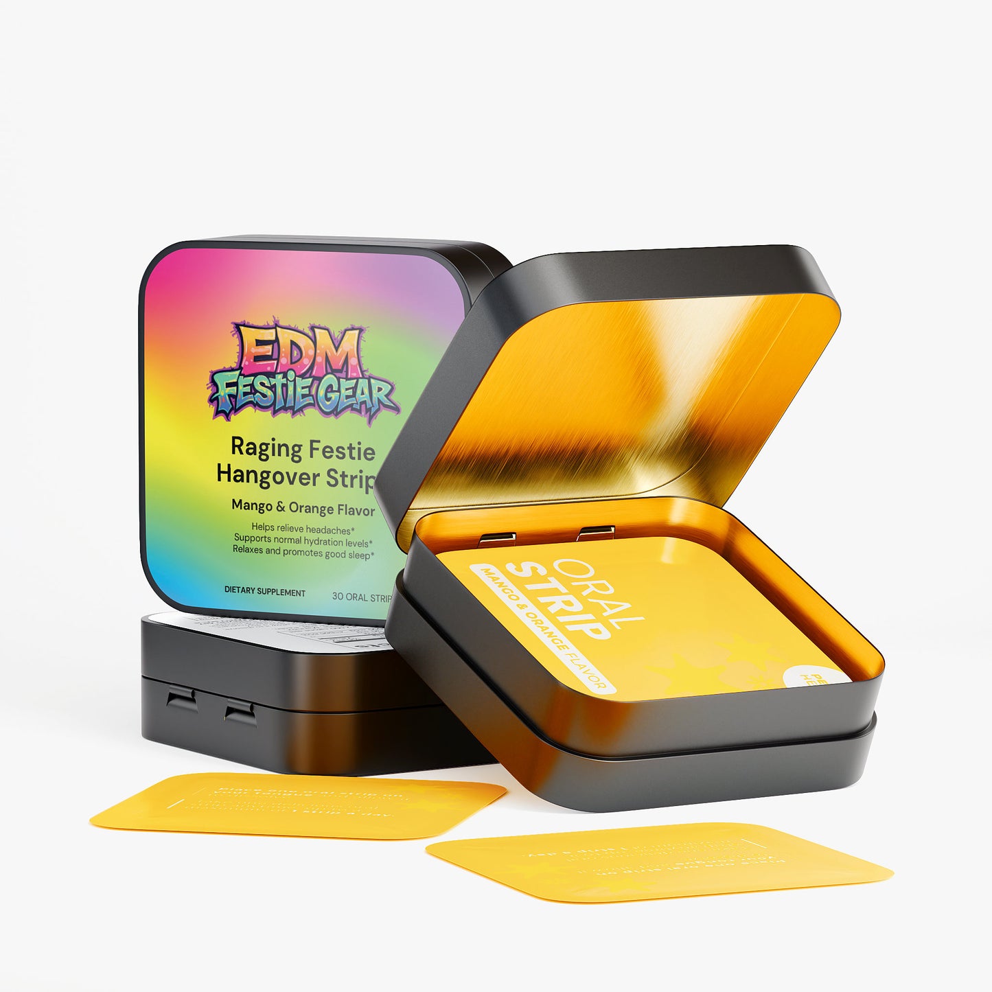 Raging Festie Hangover Recovery Strips - EDM Party Essentials