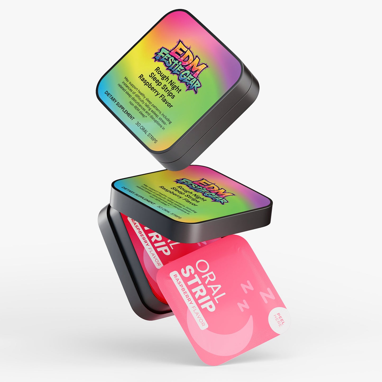 Rough Night Sleep Strips - Essential Recovery for Festival Warriors