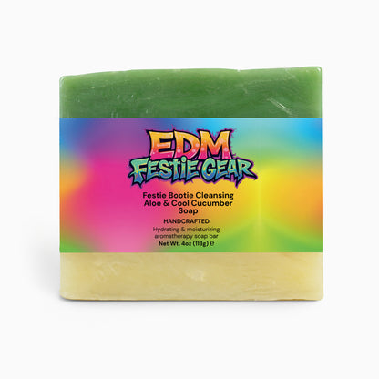 Aloe & Cool Cucumber Revitalizing Soap for Festival Vibes