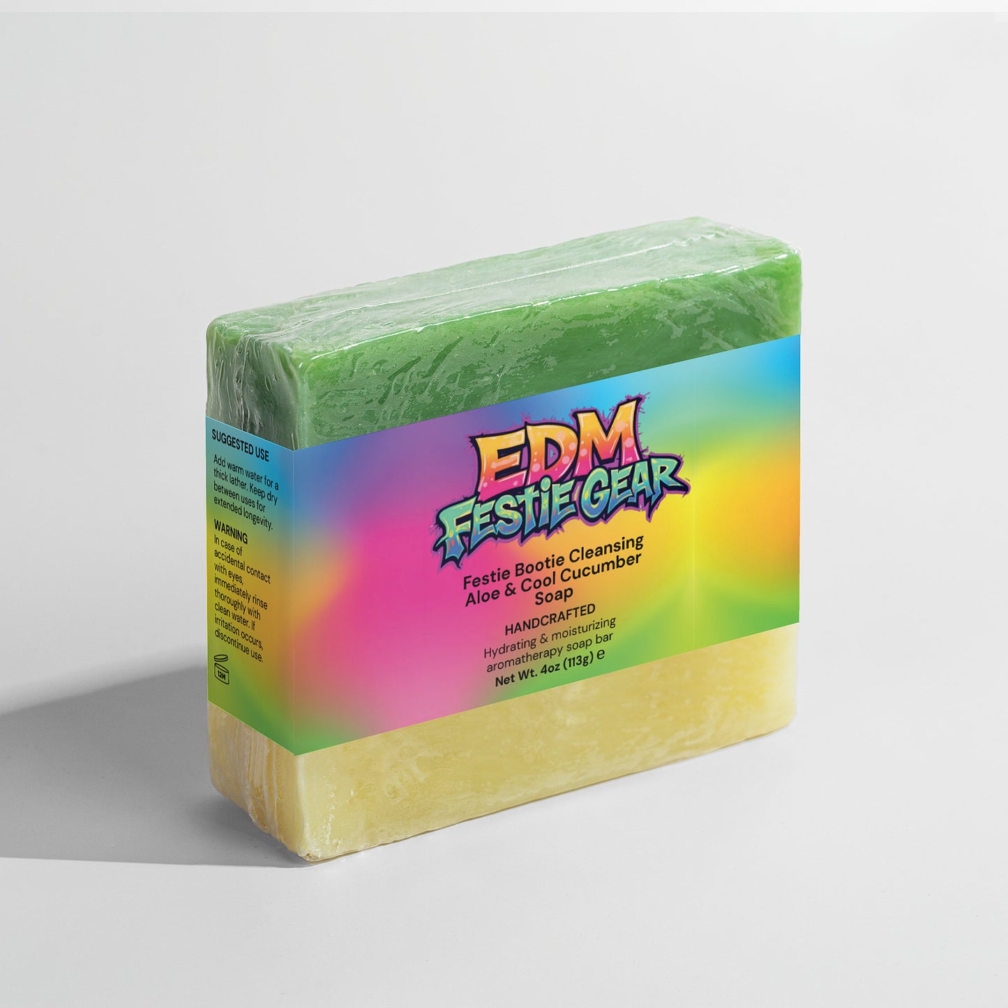 Aloe & Cool Cucumber Revitalizing Soap for Festival Vibes