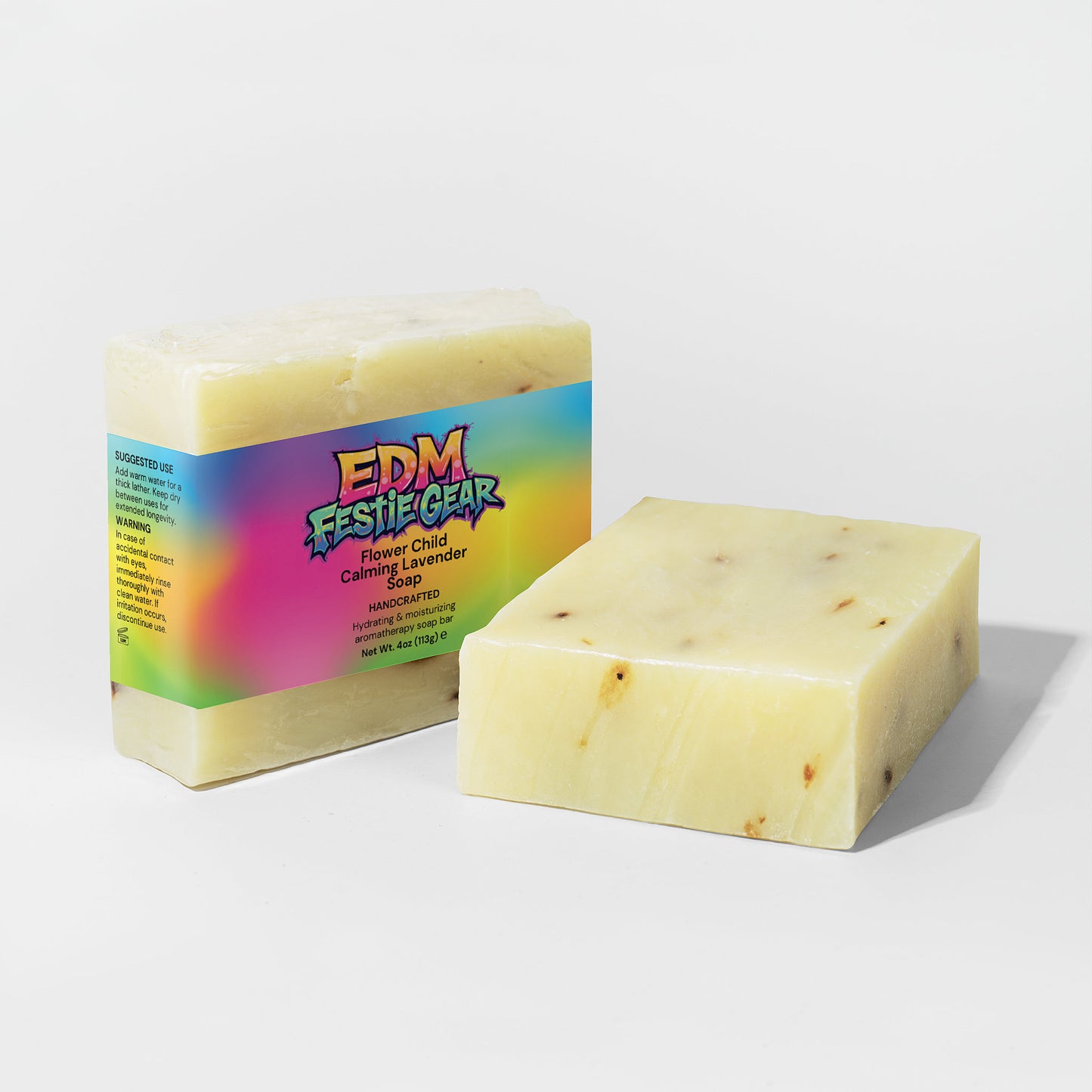 Flower Child Calming Lavender Soap – Festival Essential for the Rave Life