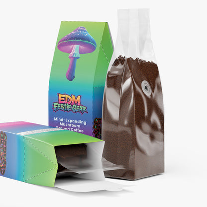 Mind-Expanding Mushroom Ground Coffee (Medium Roast)