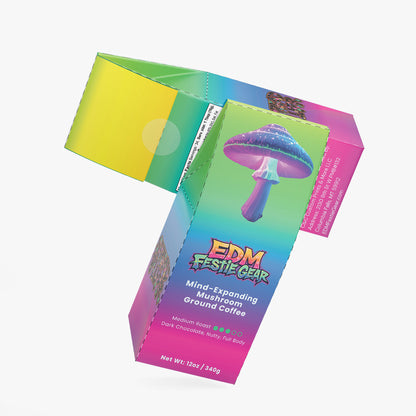 Mind-Expanding Mushroom Ground Coffee (Medium Roast)