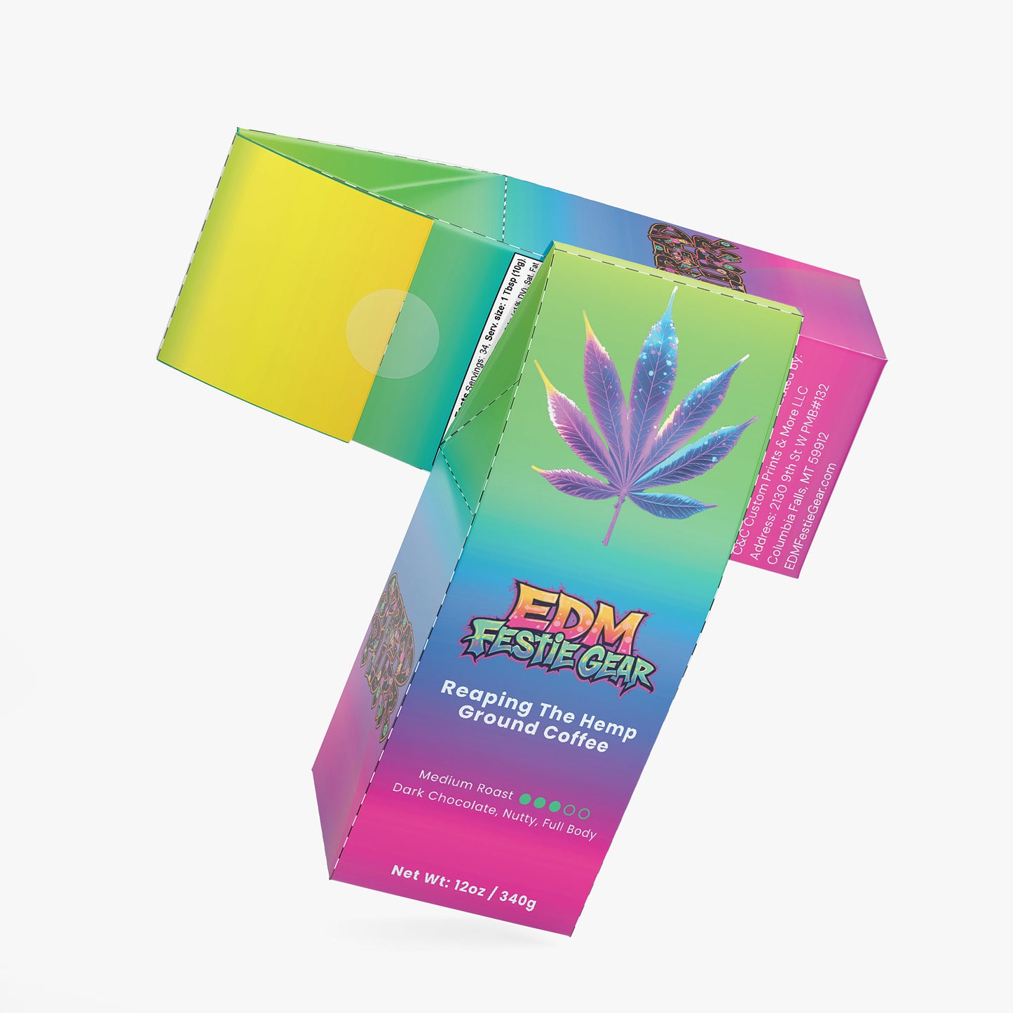 Reaping The Hemp Ground Coffee (Medium Roast)