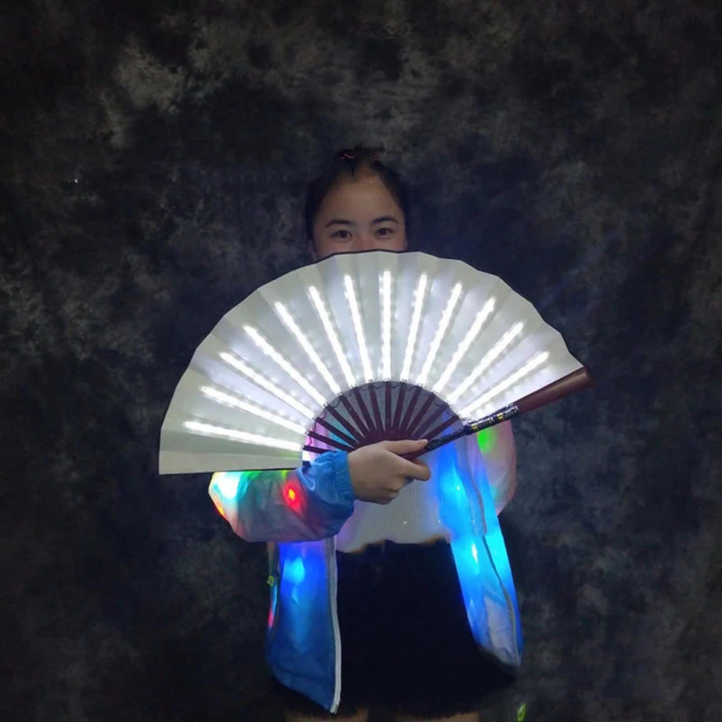 LED Fan For EDM Music Festivals And Raves