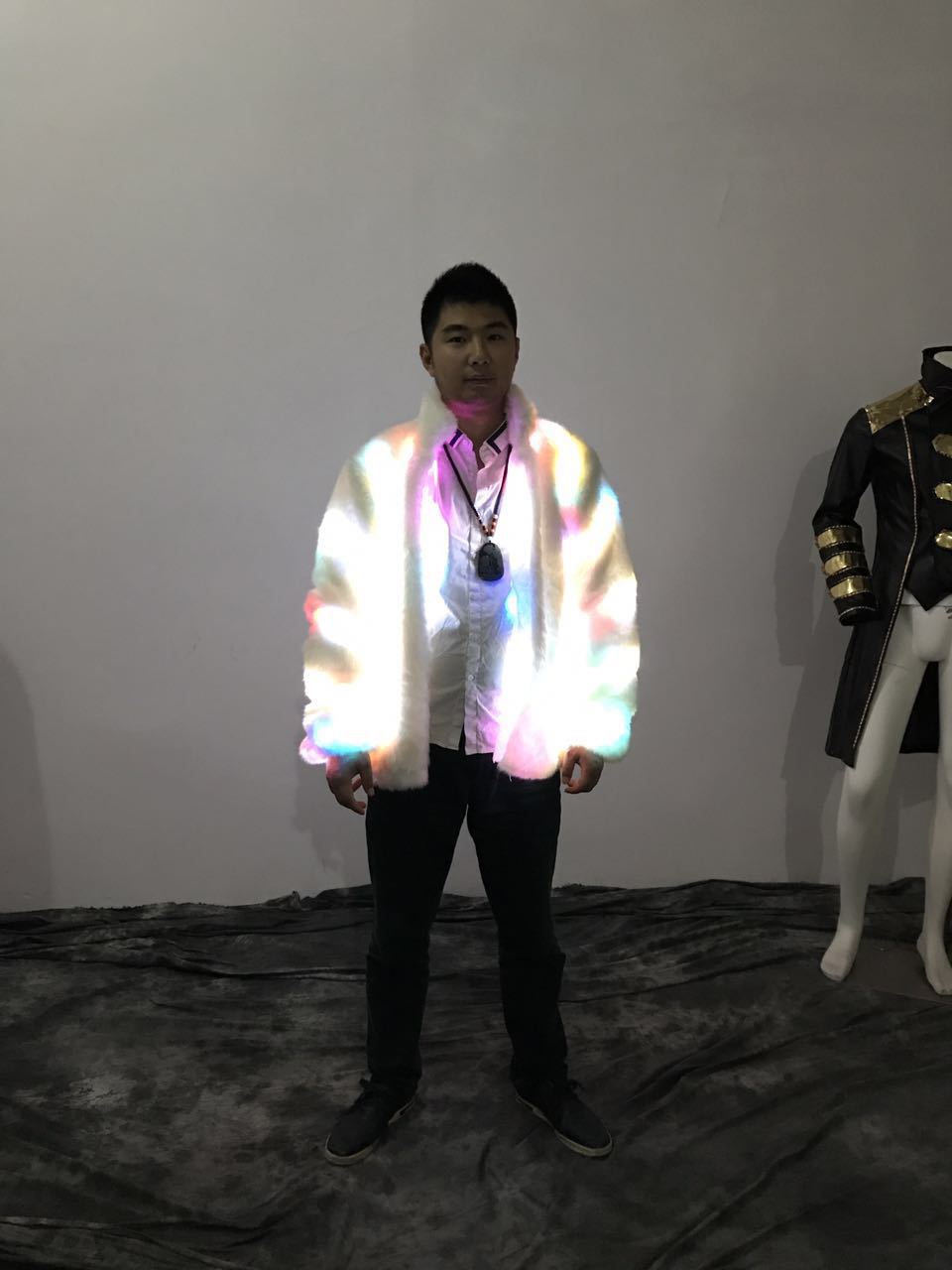 Colorful LED Lighting Clothes Jacket
