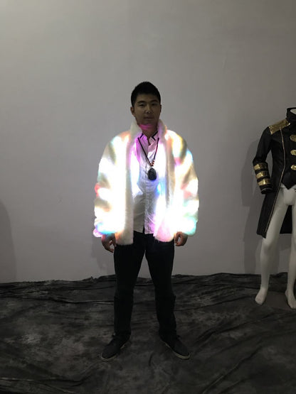 Colorful LED Lighting Clothes Jacket