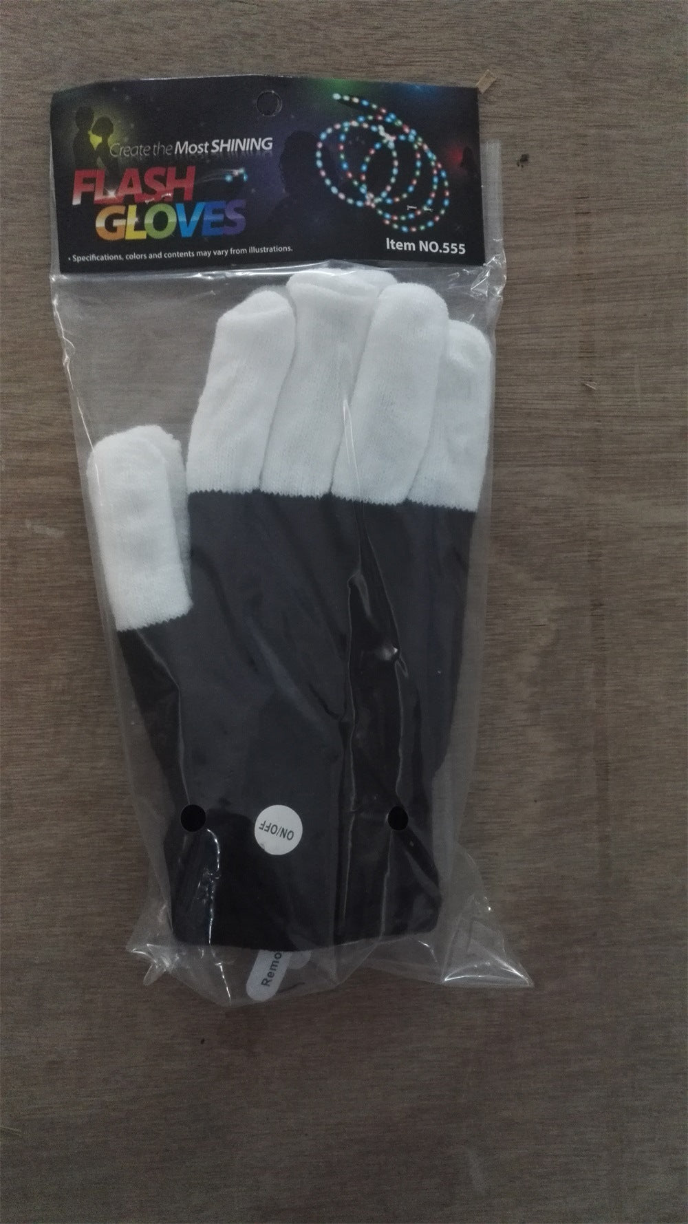 LED Glowing Gloves For EDM Music Festivals And Raves