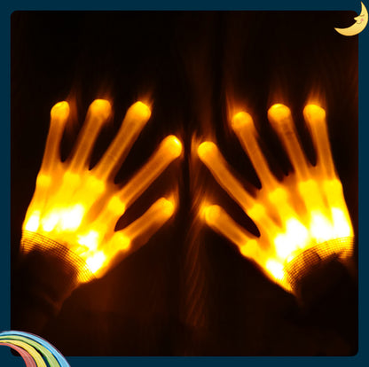 LED Gloves For Raves And EDM Music Festivals