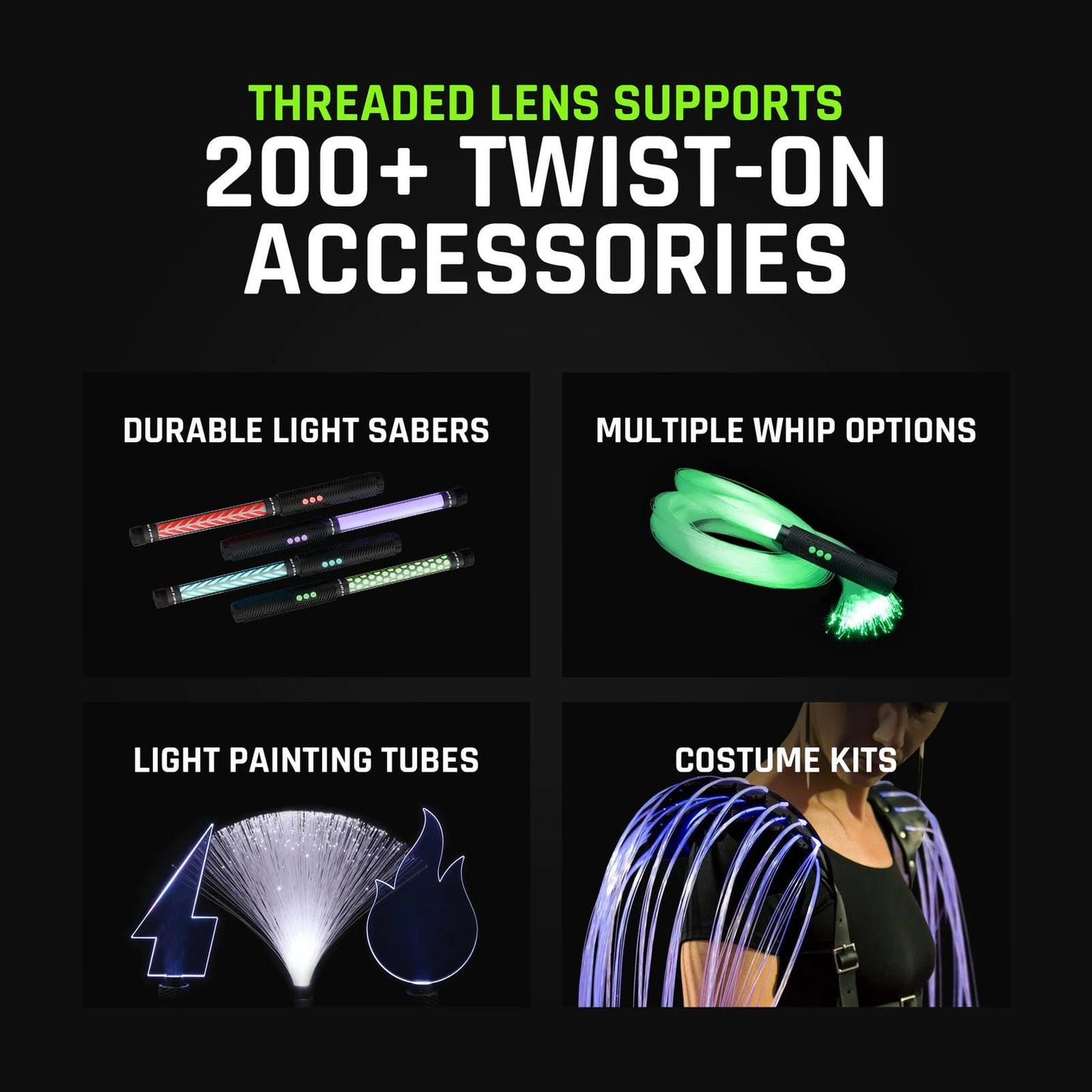 Double BitWhip LED Performance Kit