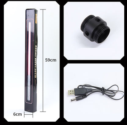 Rechargeable LED RGB Flash Sword For Raves And EDM Festivals