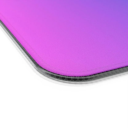 LED Wireless Charging Gaming Mouse Pad - 'EDM Festie Gear' RGB Desk Mat for Ravers