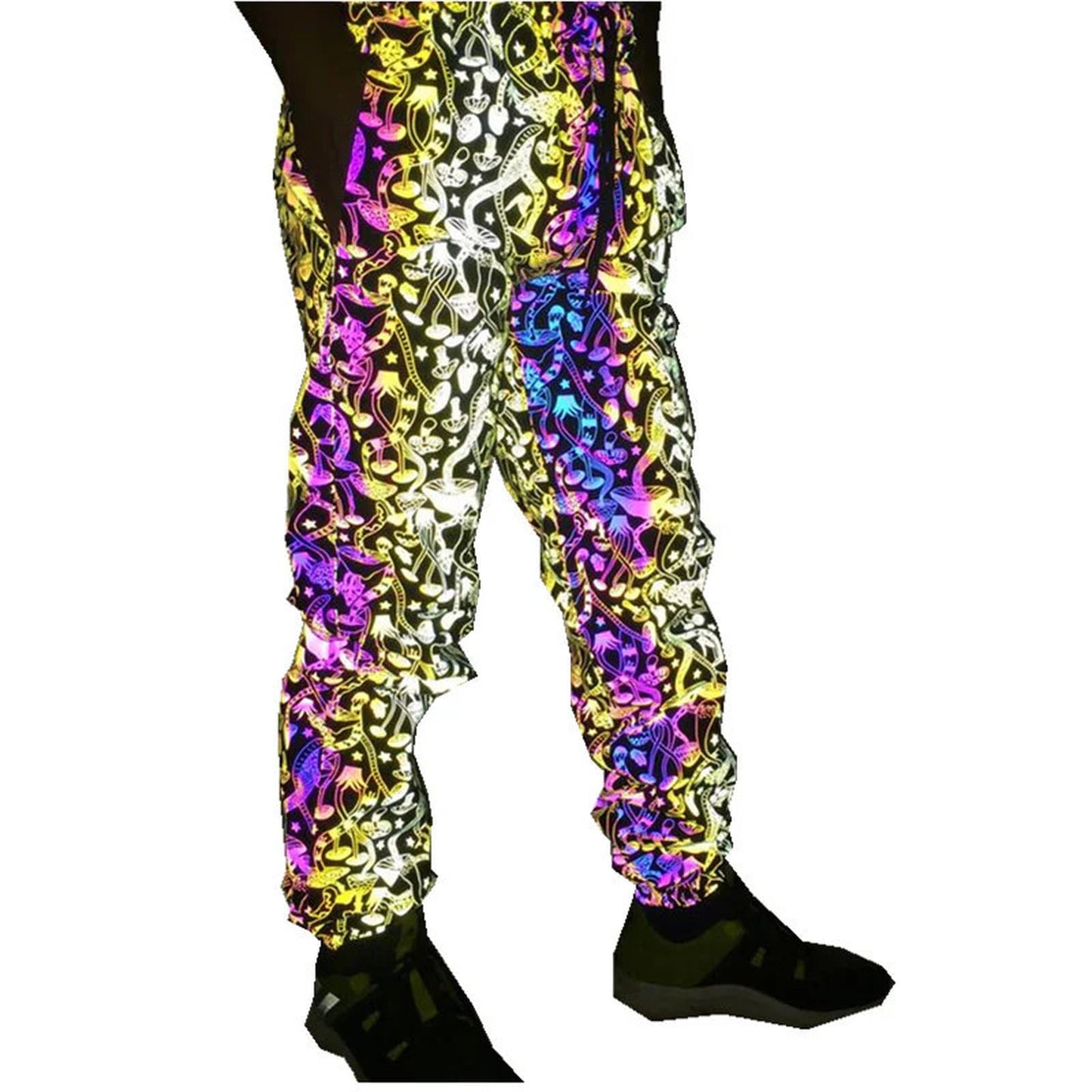 Festie Reflective Pants For Raves And EDM Festivals