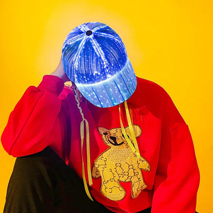 LED Hat For Raves And EDM Festivals