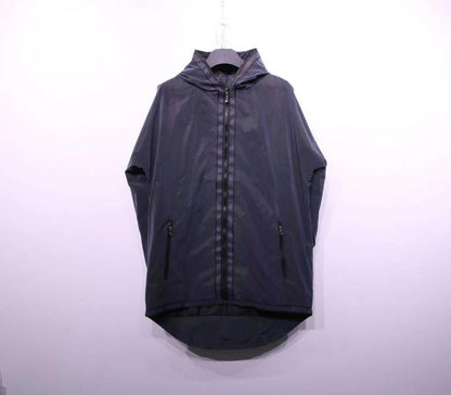 Reflective Hooded Jacket for EDM Festivals