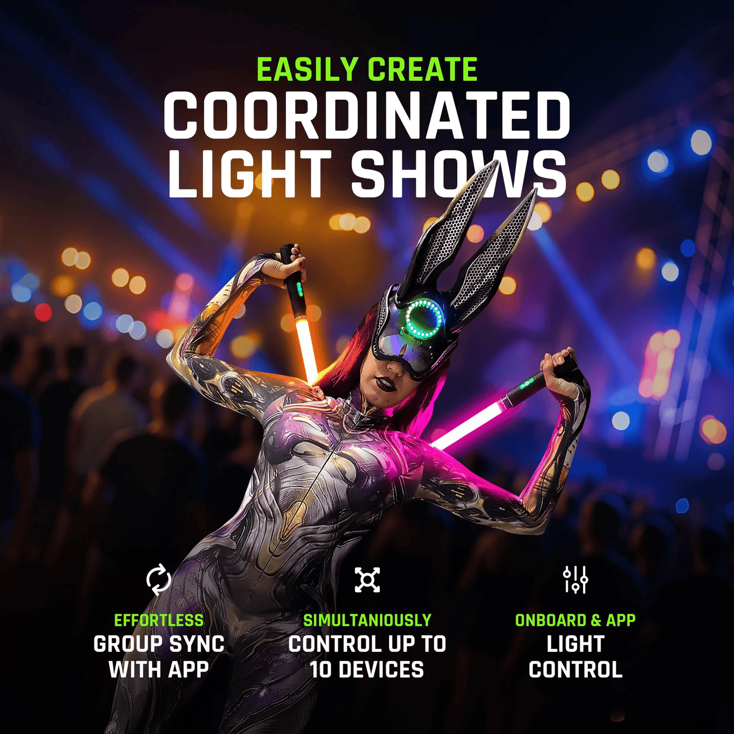 Fiber Optic Costume Kit