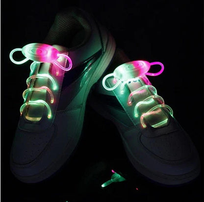 Incredible LED Glow Shoelaces for Raves and EDM Festivals