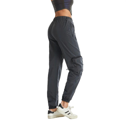 Reflective Plus Size Pants for EDM Festivals and Raves